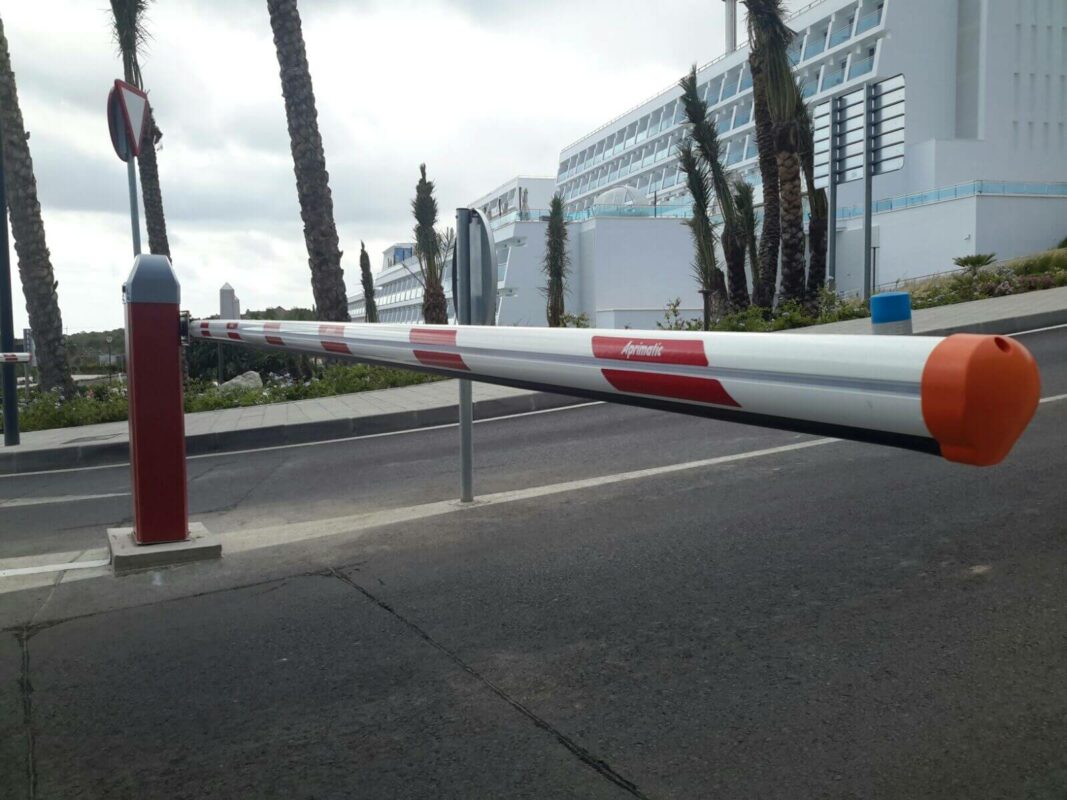 brazo de barrera de vehiculos